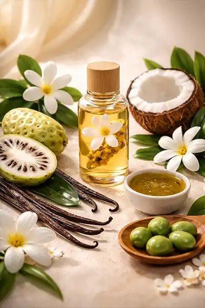 Accueil 7 Soins naturels de beauté de Tahiti